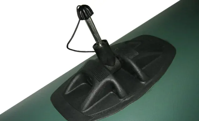 Čln Kolibri KM-330 D šedý, vystužená podlaha