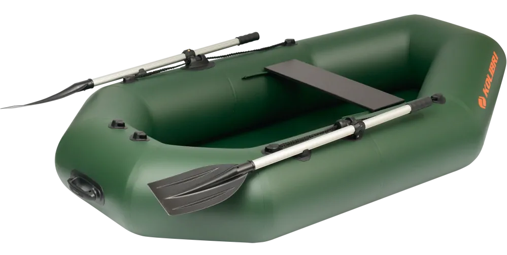 Čln Kolibri K-220 zelený lamelová podlaha