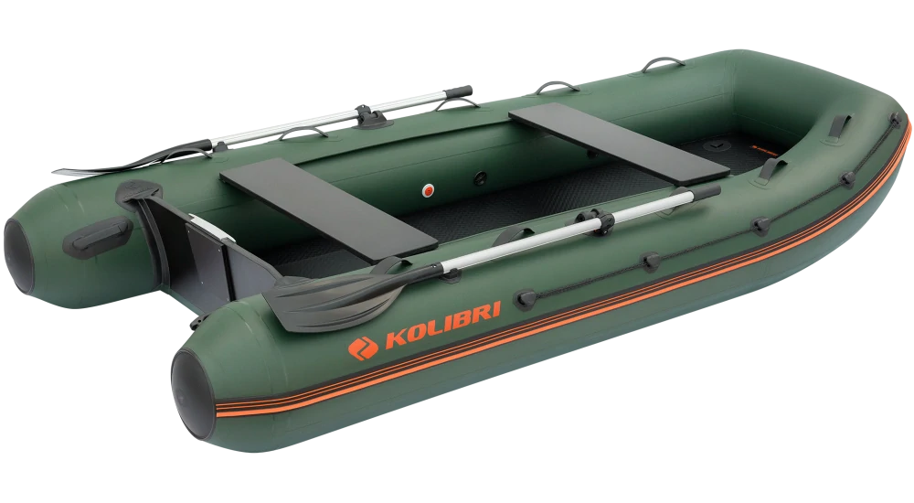Čln Kolibri KM-330 XL zelený, vysokotlaká podlaha Air-deck