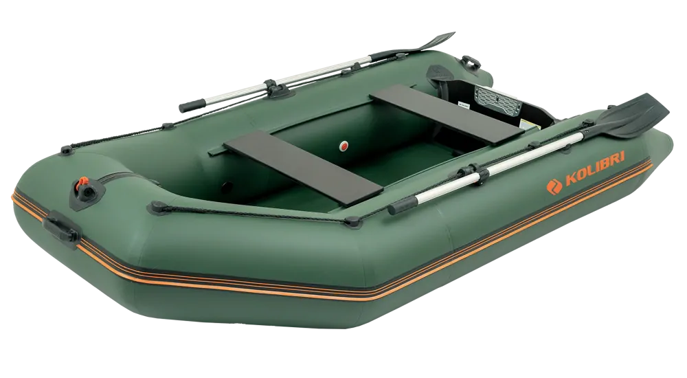 Čln Kolibri KM-280A zelený, vysokotlaká podlaha Air-deck