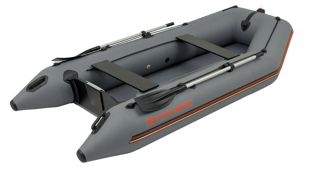 Čln Kolibri KM-330 tmavo šedý, lamelová podlaha, výpredaj